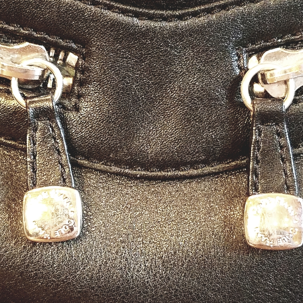 Cole Haan black leather handbag - Picture 6 of 8